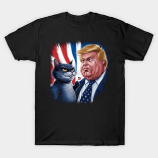 Cats Against Trump T-Shirt